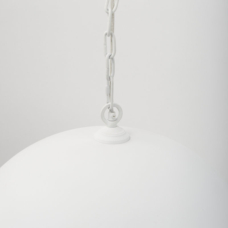 1 - Light Pendant, 17" H x 24" W x 24" D