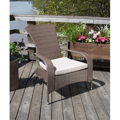 Fauteuil de patio avec coussin Muskoka