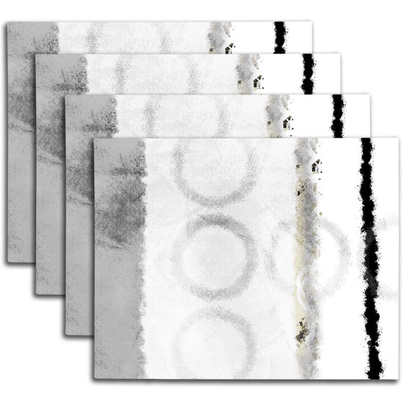 Napperon abstrait en polyester