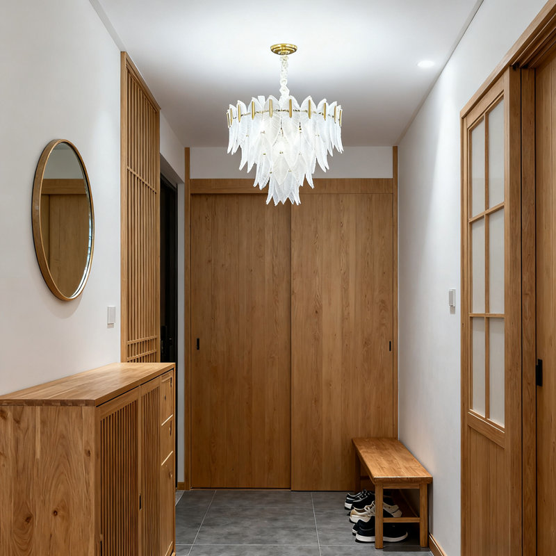 Lustre à gradateur à 9 lumières Modern Finsh