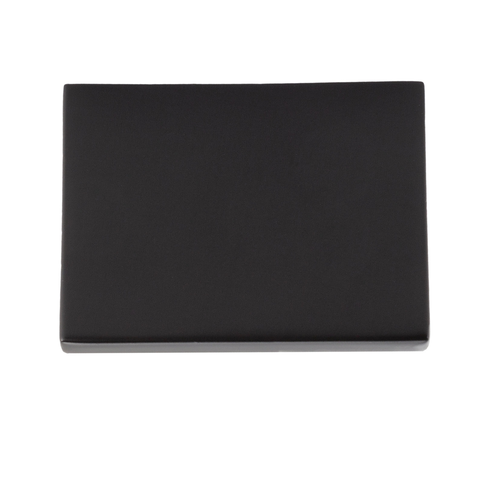 Ethan Finger Cabinet Pull, Matte Black, 1 1/2"