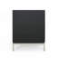 Table de chevet en verre Geneveive