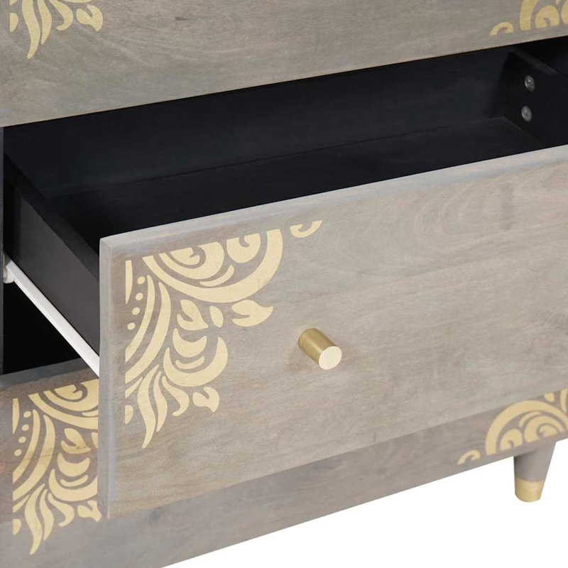Solid Wood Bathroom Storage Cabinet