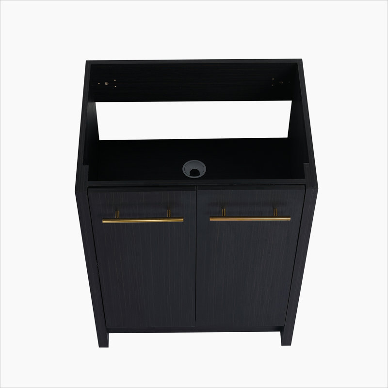 Meuble-lavabo autoportant 24 po (sans lavabo supérieur)