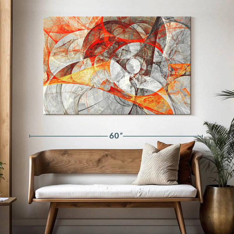 Avery Marble Dynamic Abstract, 34" H x 51" W
