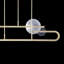Luminaire suspendu 65 po Selene-84975433