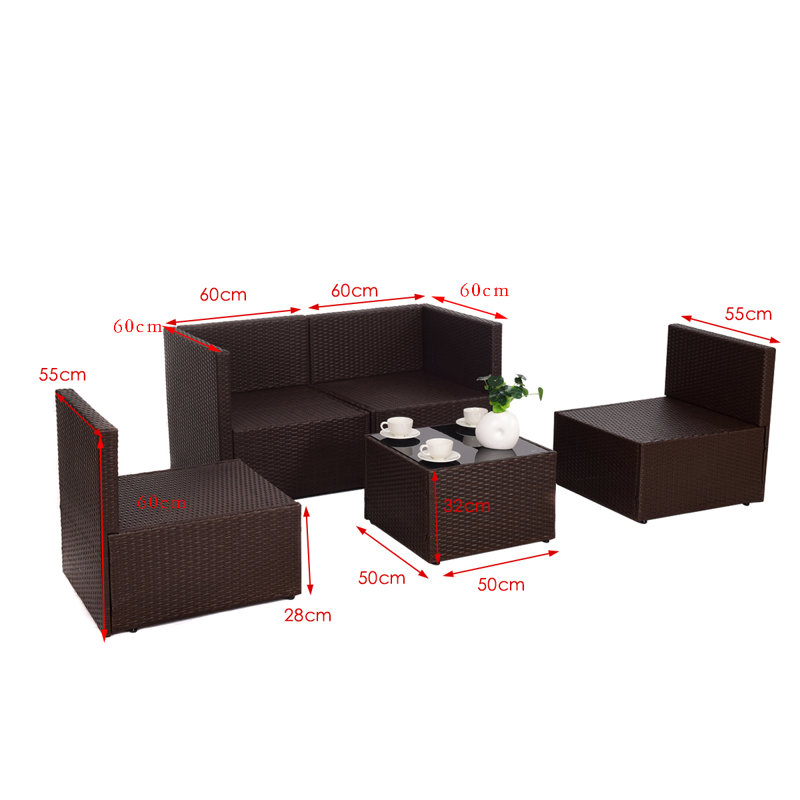 Janetta 4 Seater Sofa Set
