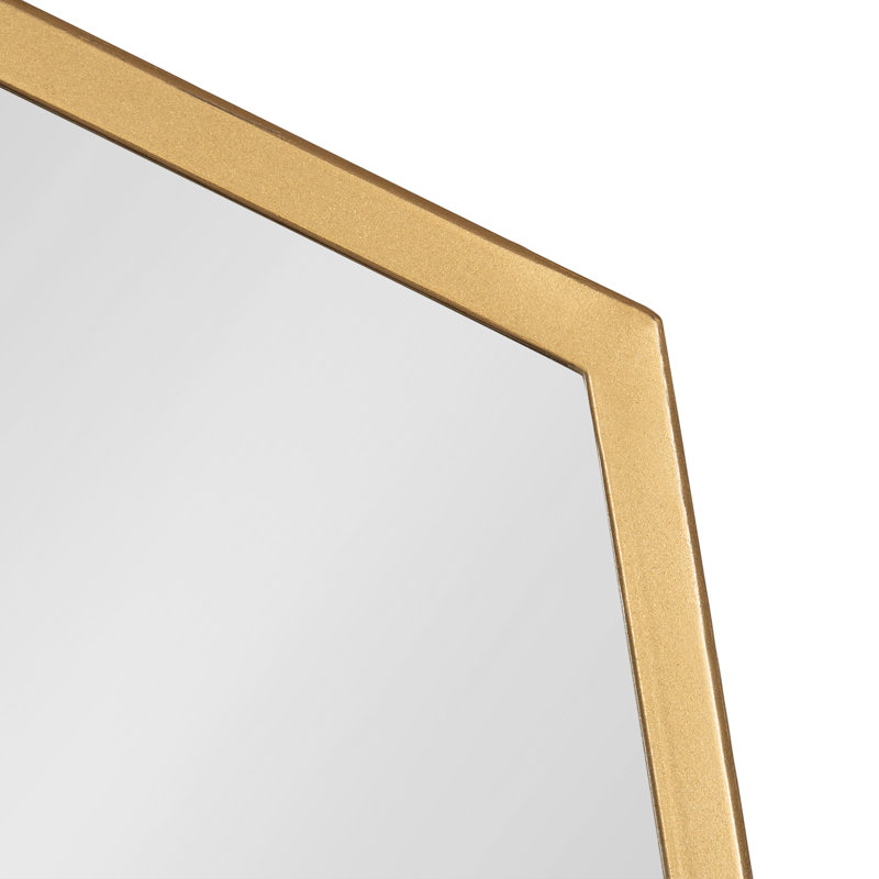Miroir d'appoint mural, Or