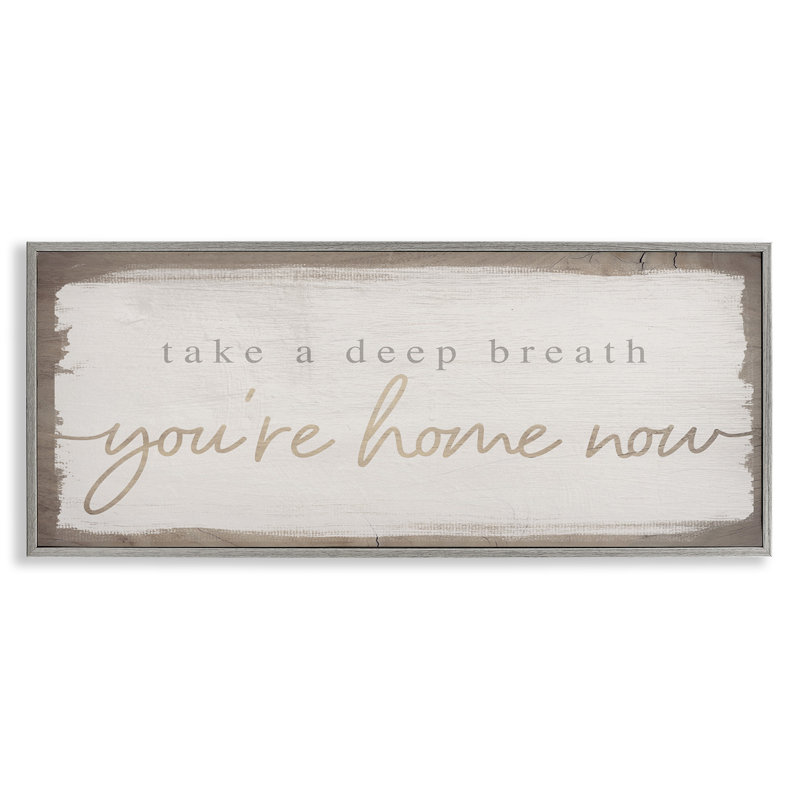 «Your Home Now Weathered Chic», estampe numérique par Daphne Polselli, H 13 po x l 30 po, Estampe numérique Farmhouse