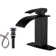 Single-Hole Single-handle Bathroom Faucet with Drain Assembly