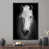 Black Floater Framed