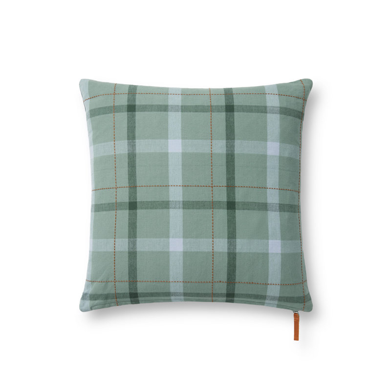Chris Loves Julia x Loloi Ralph Collection Green / Multi PCJ0011, Pillow, Green