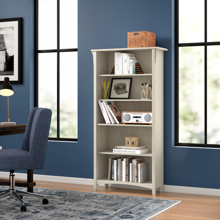 Khadesha 5 Shelf 63" Standard Bookcase