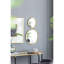 Miroir 15 po avec contour doré et cadre en fer-1814527729