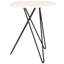 Table d'appoint en marbre Hulisi