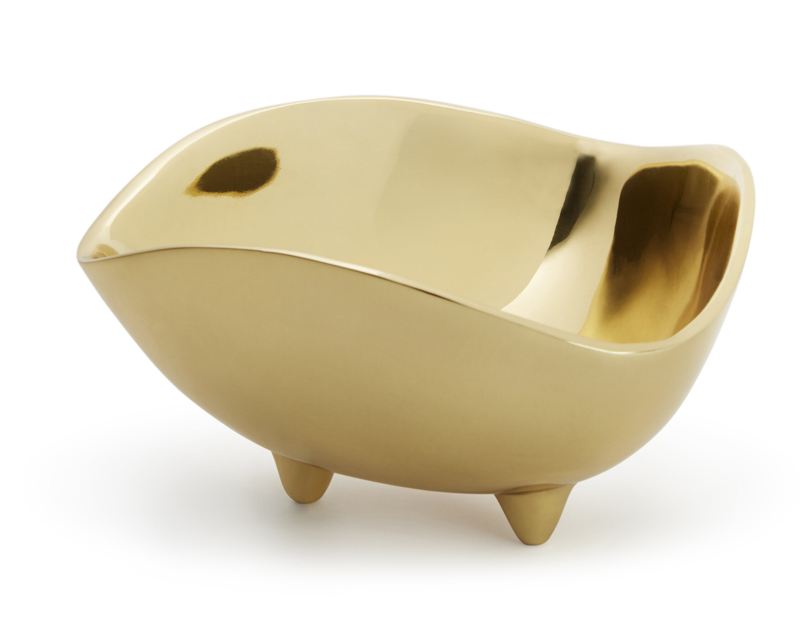 AERIN Cast Brass Serving Bowl | Wayfair