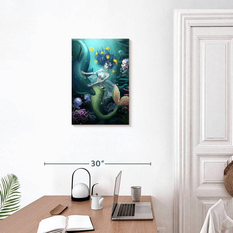 Kelan Mermaid Classic, 24" H x 16" W