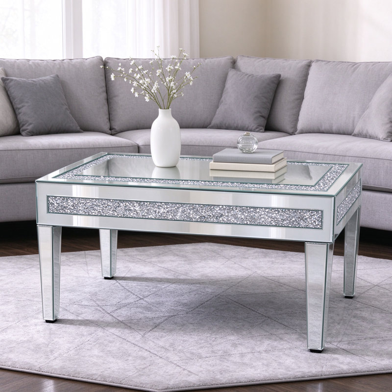 Table basse à miroir Crystal Prism, 36*24