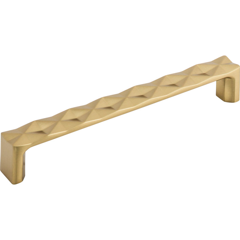 Quilted Bar pull, Honey Bronze, 6 5/16" Center to Center