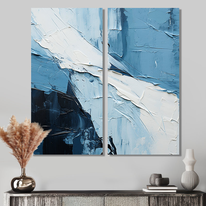 Minimalisme, harmonie scandinave, art mural scandinave, H 20 po x l 24 po, Toile tendue sur cadre, Ne s’applique pas