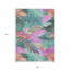 Tapis bleu sarcelle et turquoise 9 'X 12'