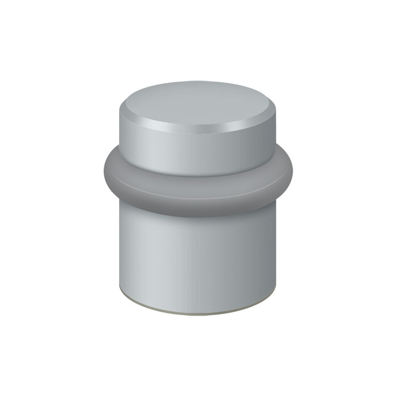Tour de lit universel Deltana UFB4505U26D, 1 1/2 po, laiton massif, chrome brossé, Chrome brossé