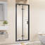 Porte de douche pliante