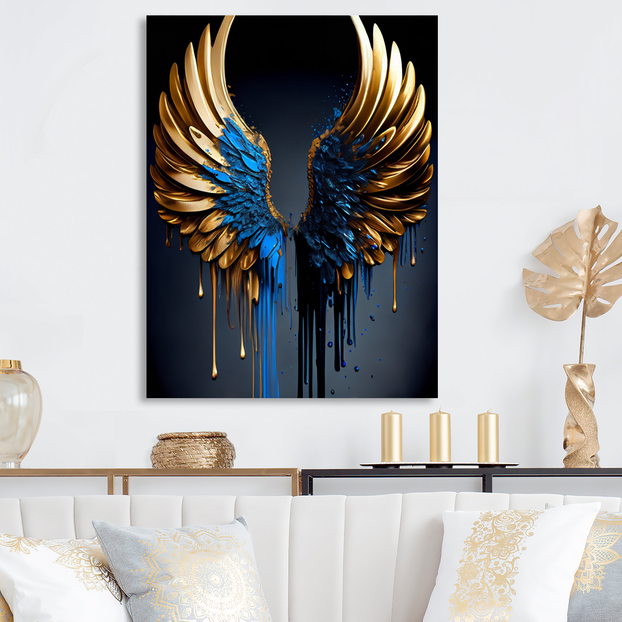 House of Hampton® Glam Fantasy & Sci-Fi Wall Decor on Metal | Wayfair