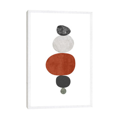 Pebbles IV by Nouveau Prints - Painting on Canvas