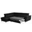 Alfreddie Leather Corner Sofa with Sleeping Function and Storage-1936509699-1936509710
