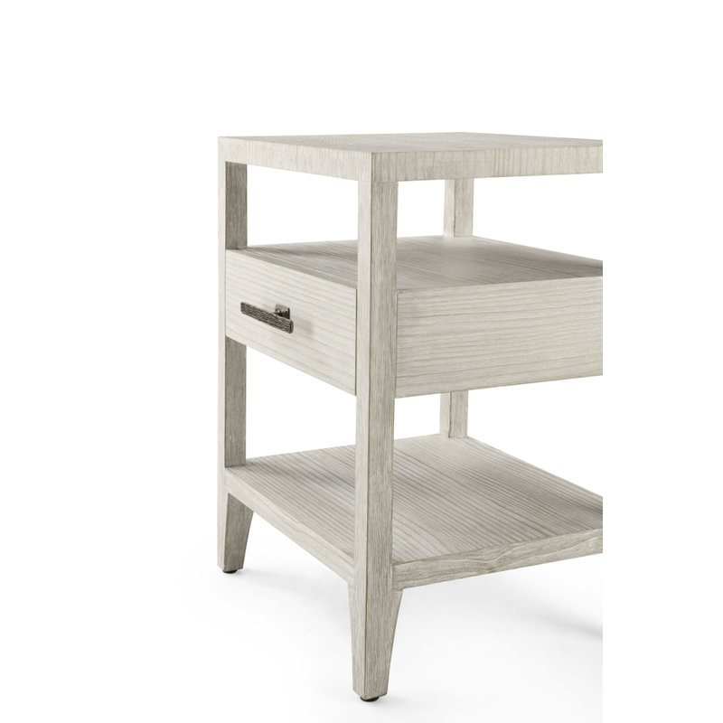 Breeze 1 - Drawer Solid Wood Nightstand