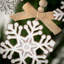 3 Piece Northallert Snowflake Holiday Shaped Ornament Set