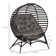 Henegar Steel Premium All-Weather Wicker Outdoor Lounge Chair