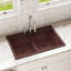 Quartz Classic 33" x 22" x 10" Double Basin Drop-In Kitchen Sink-17883129