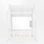 Lit sur pied en bois avec tablettes de rangement-117530069-117530071