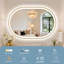 Miroir lumineux pour salle de bain Kashen-377441667
