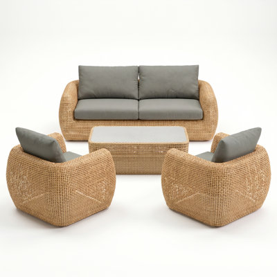 Sydney 5-Person Sunbrella® Complete Patio Set