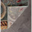 Tapis écume de mer et moka à motif floral Kasturi-1026834793