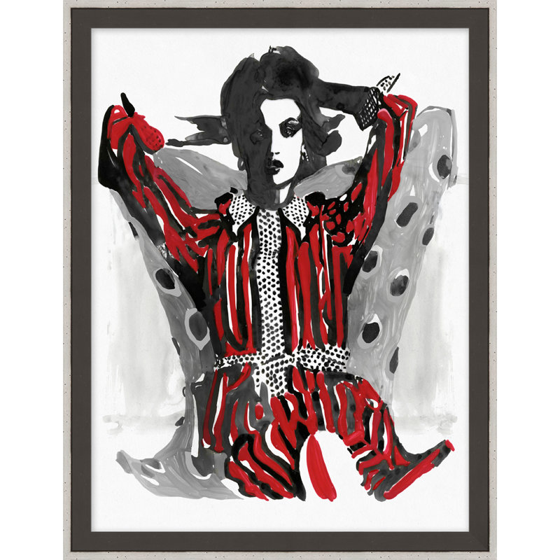Allure 6' Framed Print on Glass
