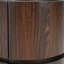 Table d'appoint ronde à double couche avec rangement