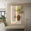 LED Sandstone Wall Decor With Simulated Greenery, Glass Vase & Remote Control Lighting