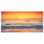 Yellow Cloudscape over Seashore - reproduction de photo sur toile tendue-19240212