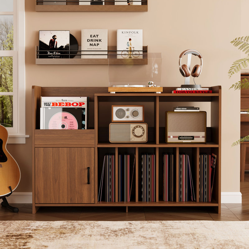Support pour tourne-disque Mid-Century