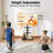 Swivel Tv Stand For Bedroom, Corner & Living Room, Max Vesa 400x400mm