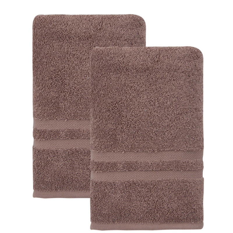 Hollington Turkish Cotton Hand Towel, Latte