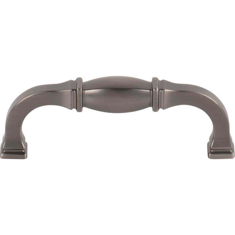 Audrey 96 mm Center-to-Center Cabinet Pull, Brushed Pewter