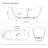 67'' L X 28.74'' W Freestanding Soaking Bathtub In Glossy White, 100% Pure Virgin Acrylic With Drain & Integrated Overflow