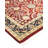 One-of-a-Kind Scatter 2000s Wool Area Rug in Red