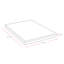 Matelas moyen en mousse viscoélastique 10 "-1004176654