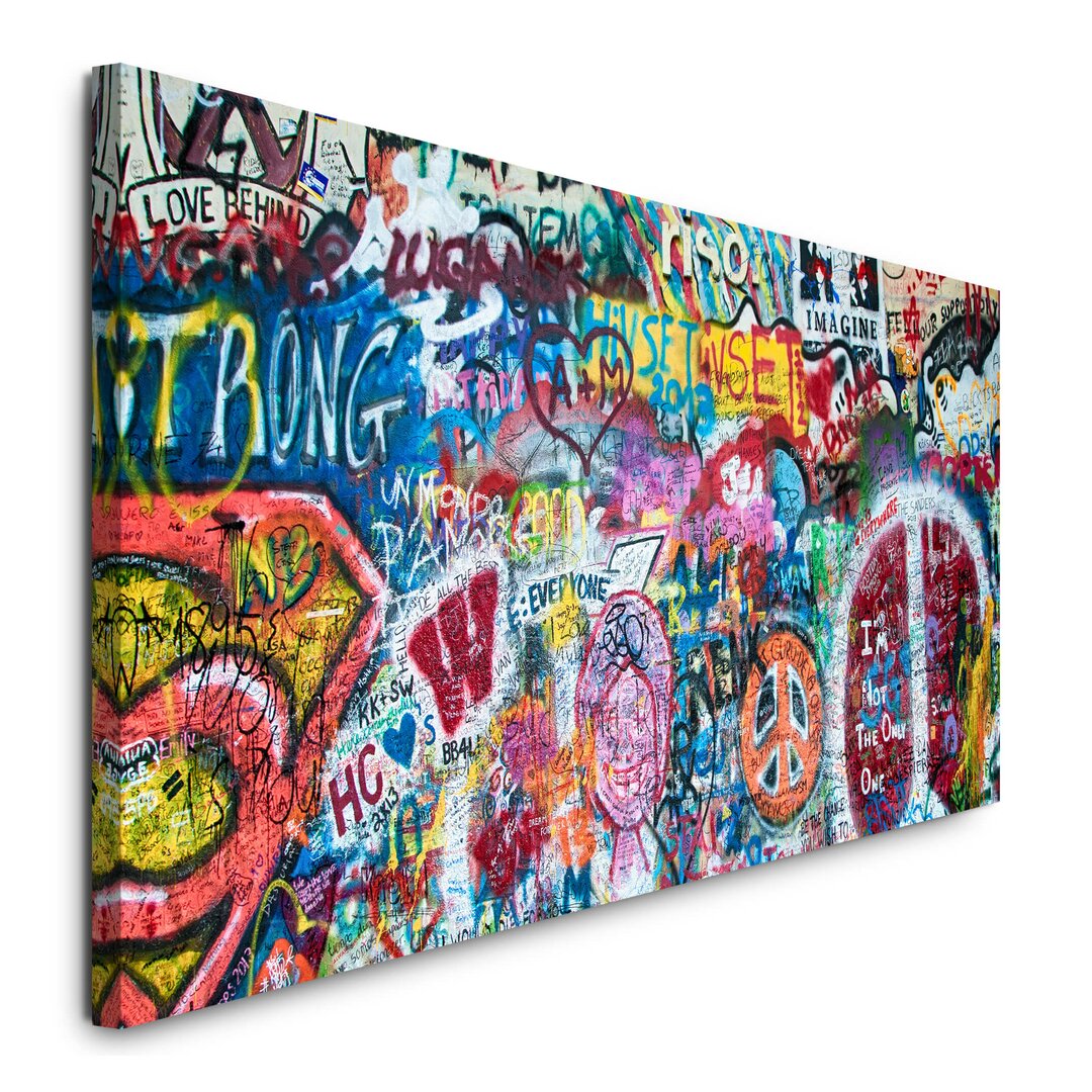 Reinald Wrapped Canvas - Malerei Kunst